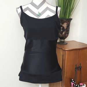 Black Slimming Tummy Tank